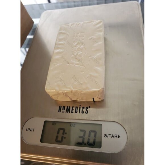 Vintage Jergens Bar Soap 3 oz Sealed Embossed Wrapper Retro Vanity Display NOS - Picture 3 of 3